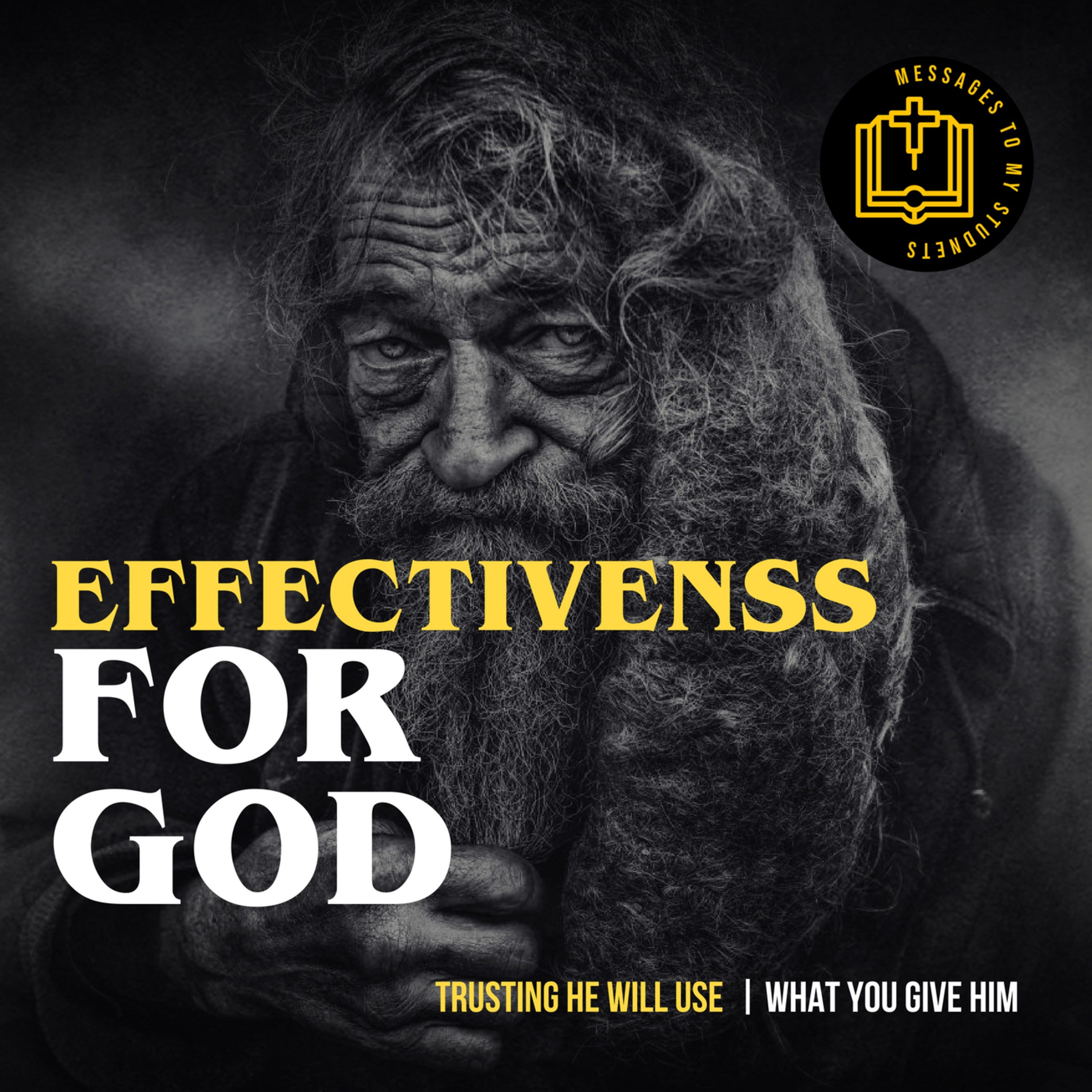 Effectiveness For God episode artwork