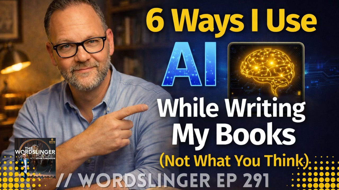 6 Ways I Use AI While Writing My Books (Not What You Think)