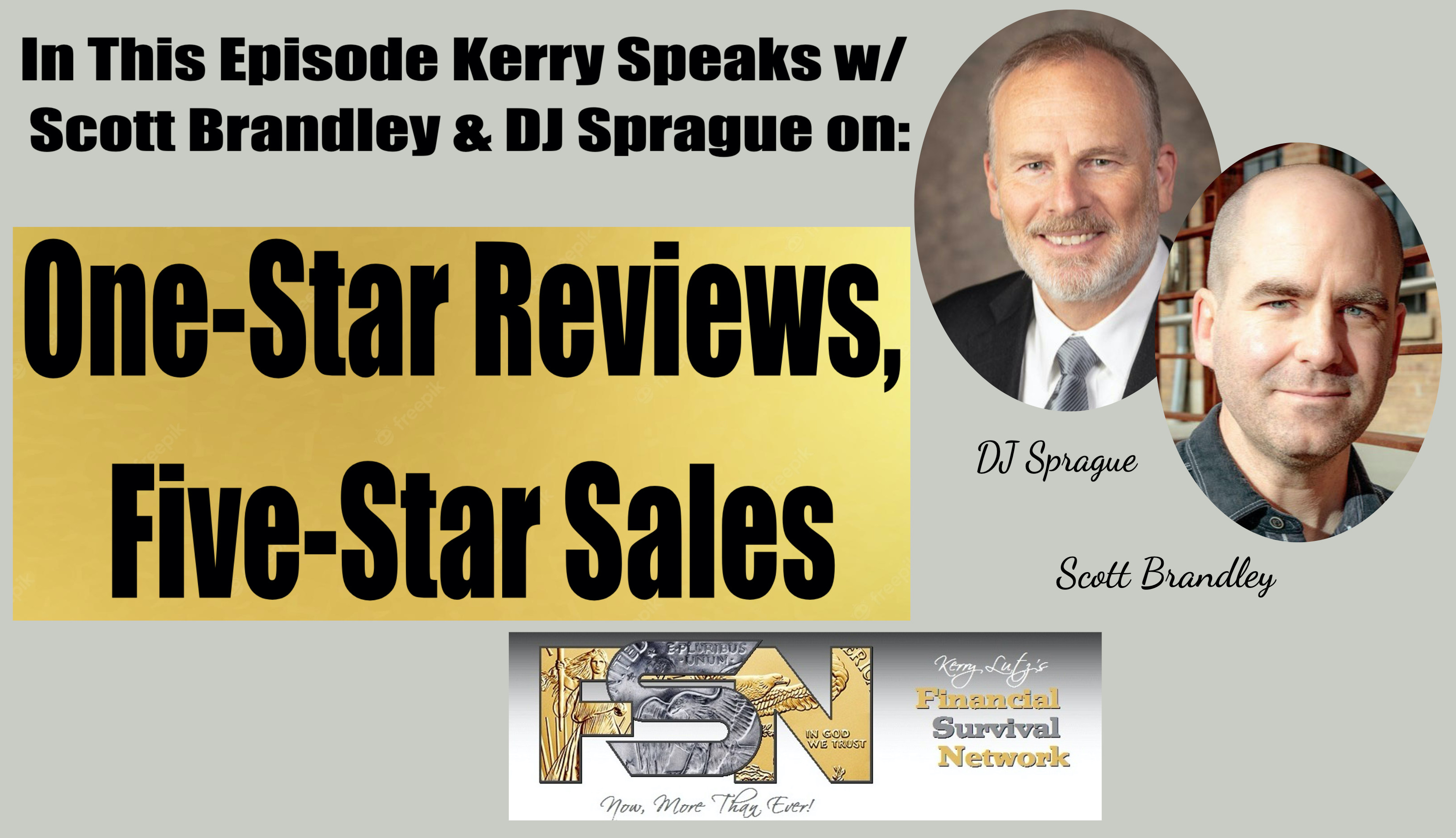 One-Star Reviews, Five-Star Sales - DJ Sprague and Scott Brandley #6267