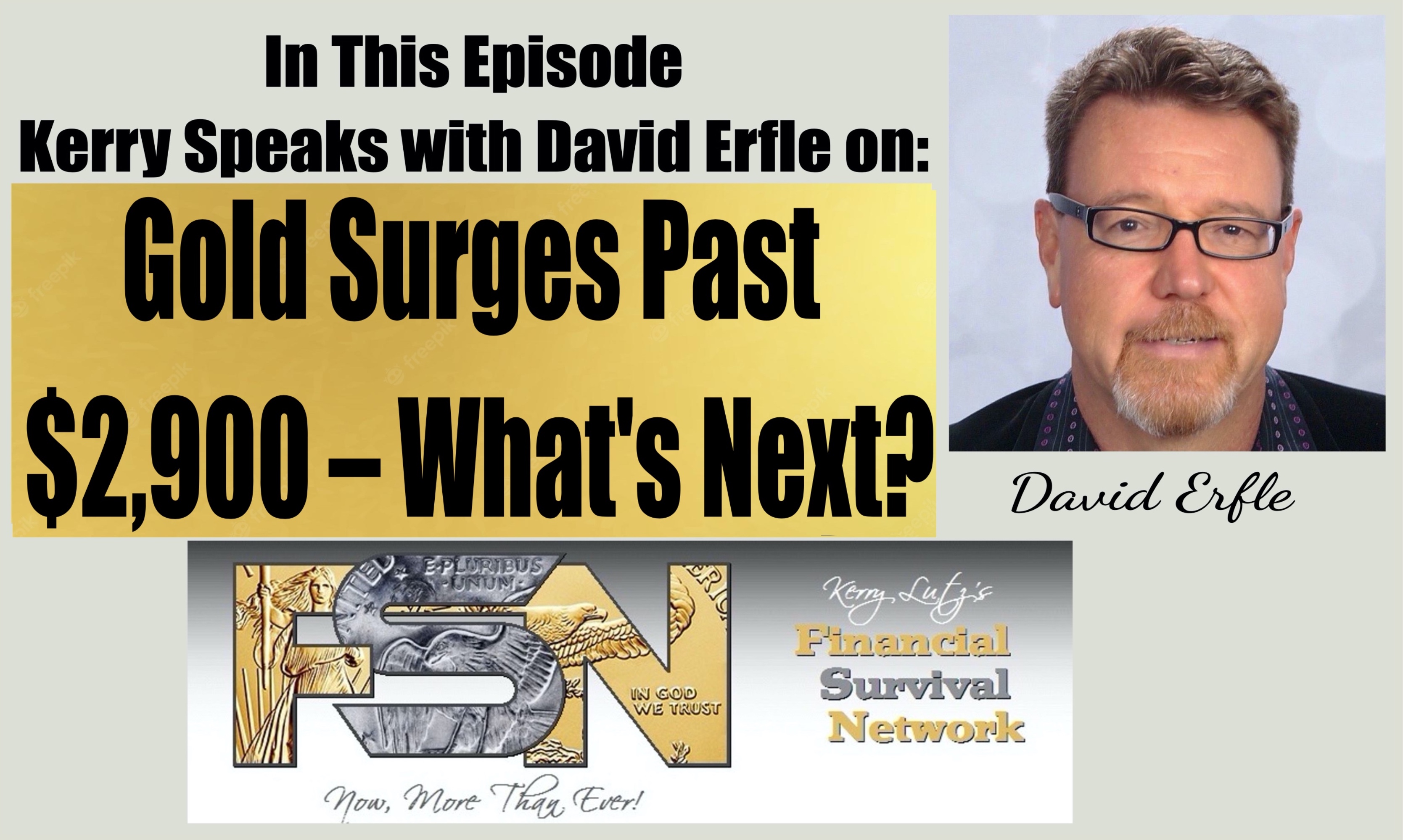 Gold Surges Past $2,900 – What's Next? - David Erfle #6231