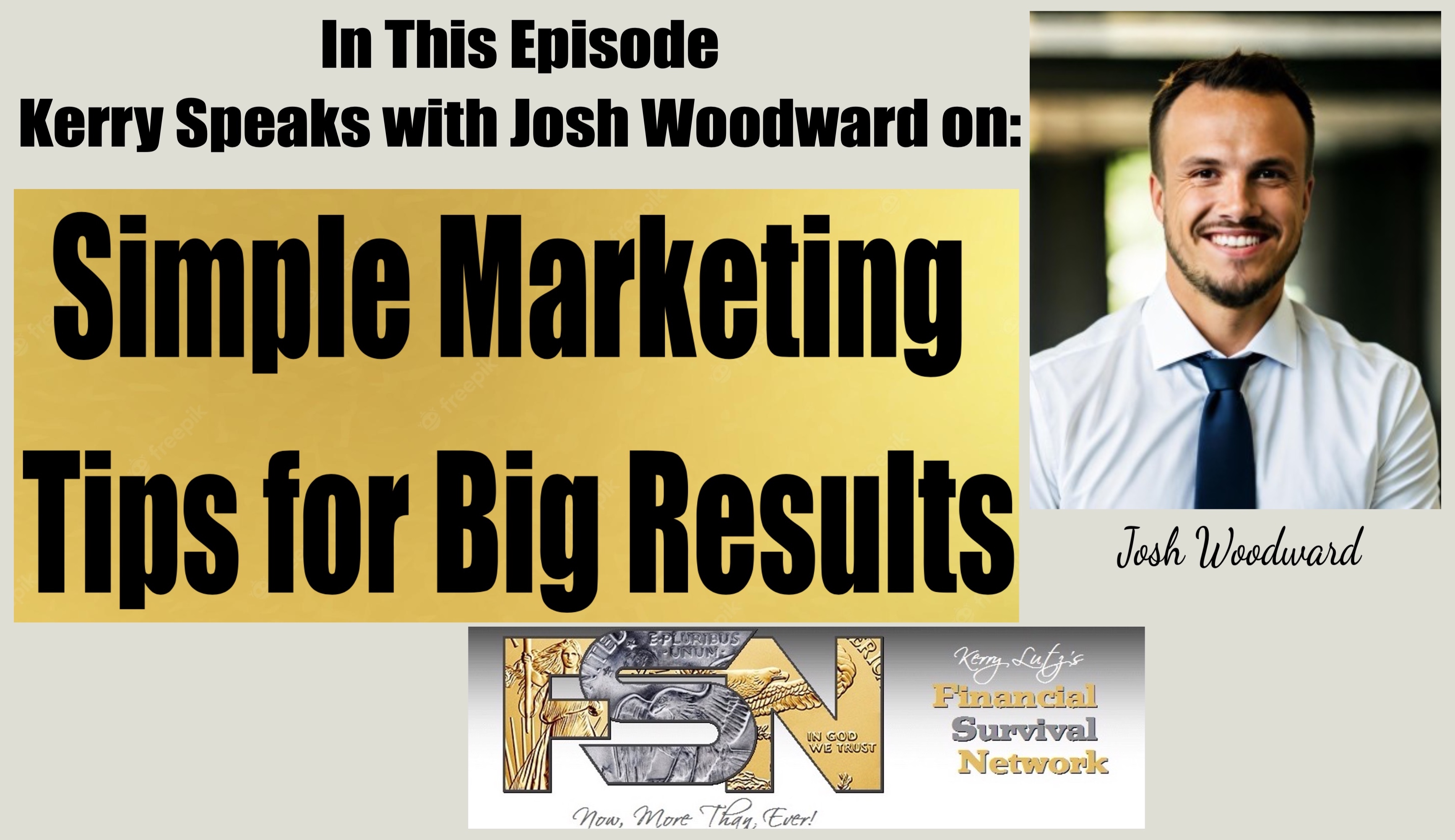 Simple Marketing Tips for Big Results - Josh Woodward #6161