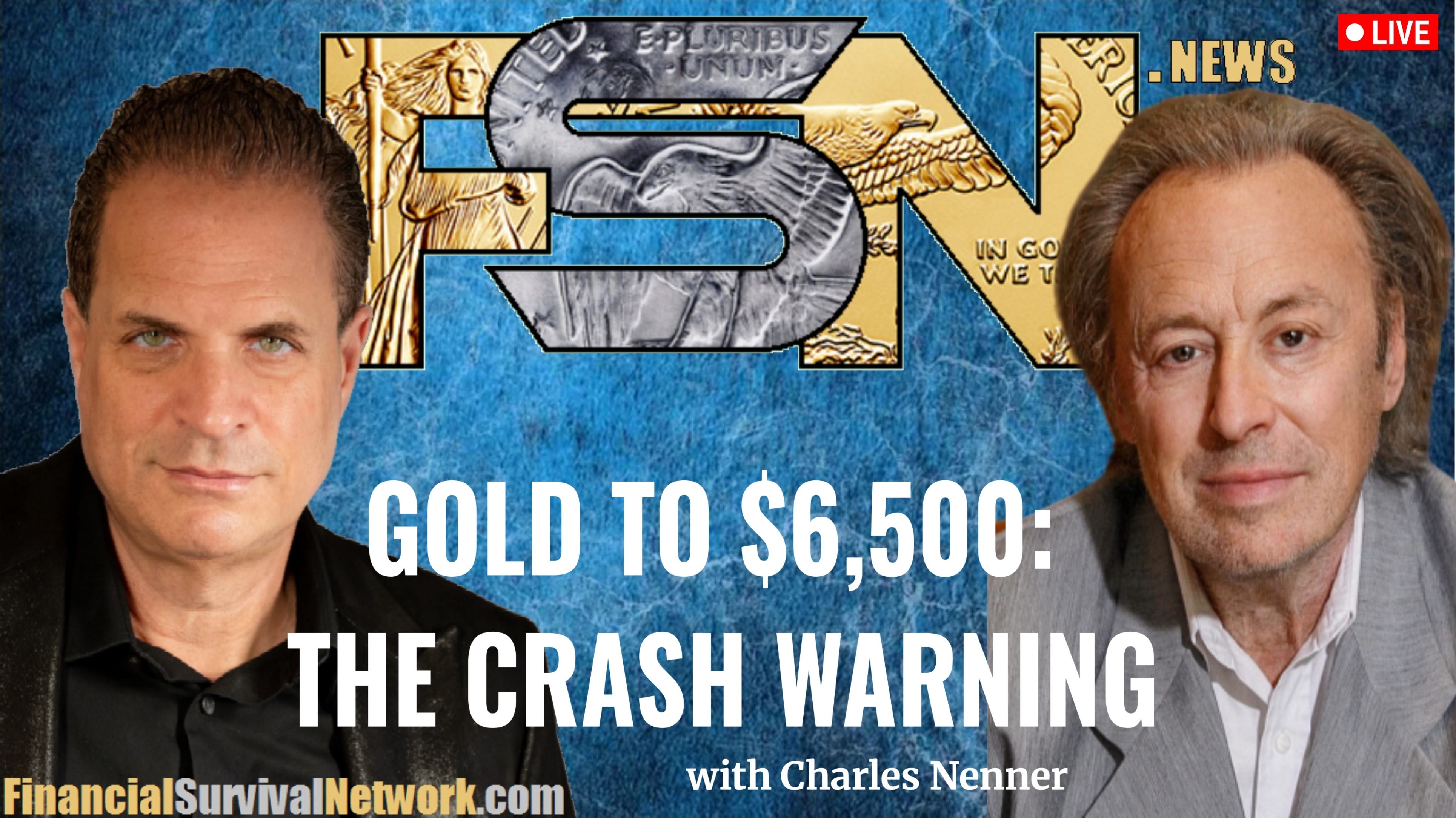 GOLD TO $6,500: THE CRASH WARNING - Charles Nenner episode artwork