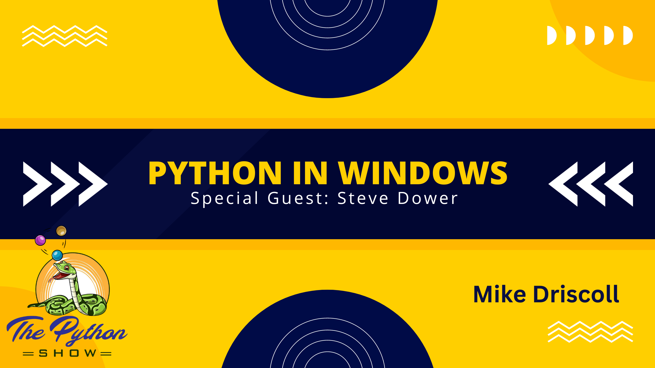 20 - Python on Windows with Steve Dower