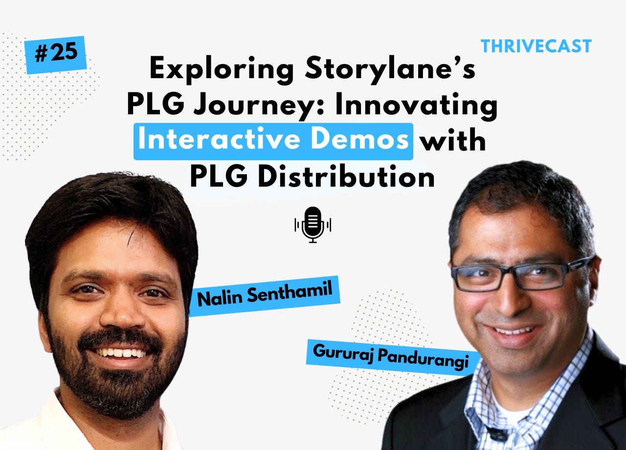 #25 — Exploring Storylane’s PLG Journey: Innovating Interactive Demos with PLG Distribution ft. Nalin Senthamil