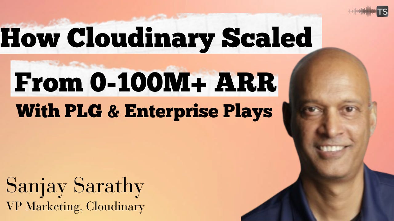 How Cloudinary scaled from 0-$100M+ ARR