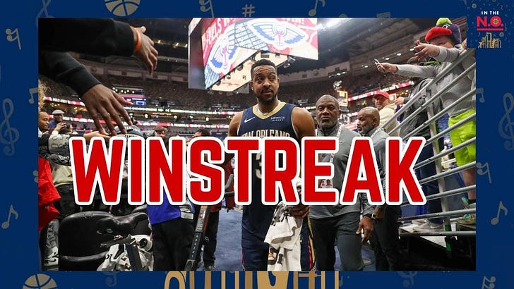 Pelicans Winstreak