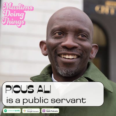 Pious Ali is a public servant