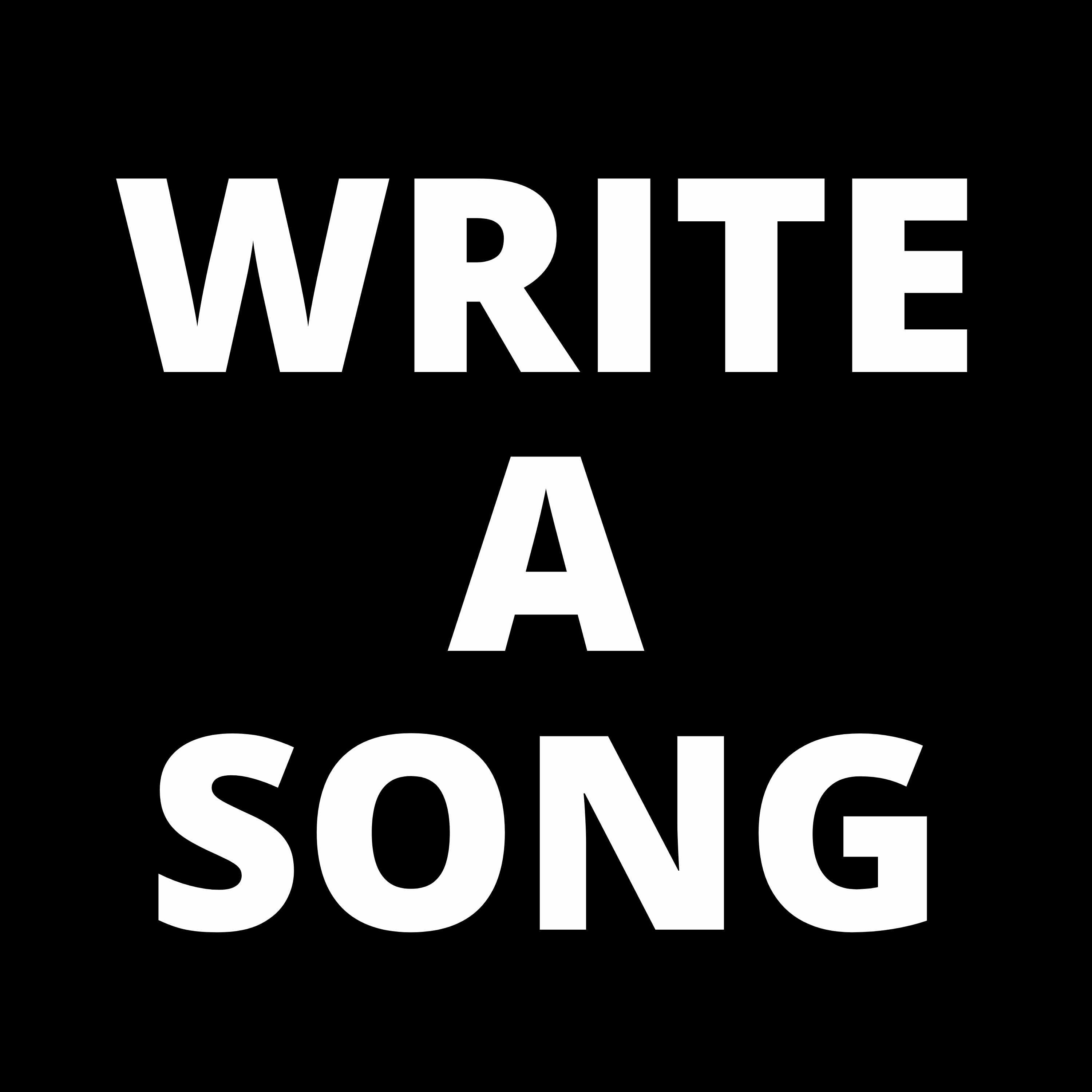 Write A Song Podcast Artwork