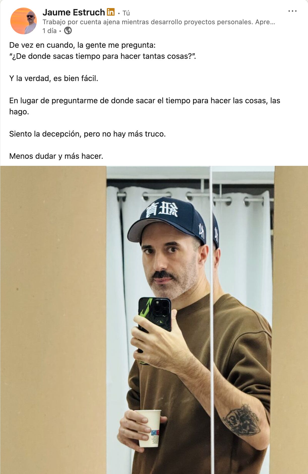 ¿De dónde saco tiempo para todo? ¿De dónde saco tiempo para todo?