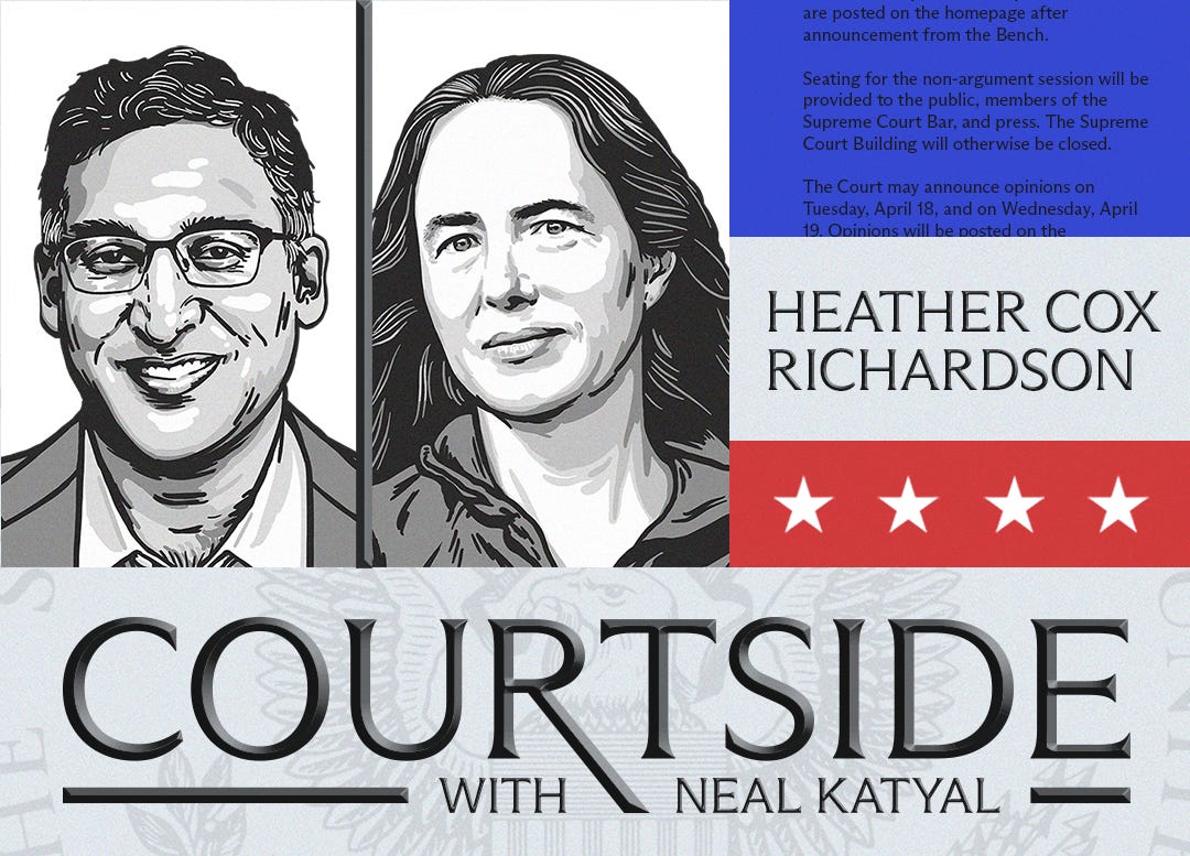 Courtside Episode 6 with Heather Cox Richardson