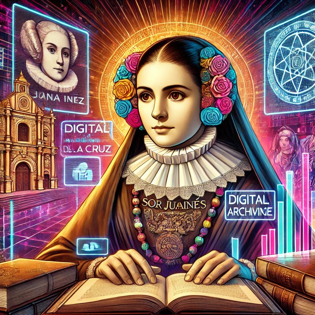 Sor Juana Inés de la Cruz: A 17th-Century Luminary Navigates Contemporary Feminism and Digital Frontiers episode artwork