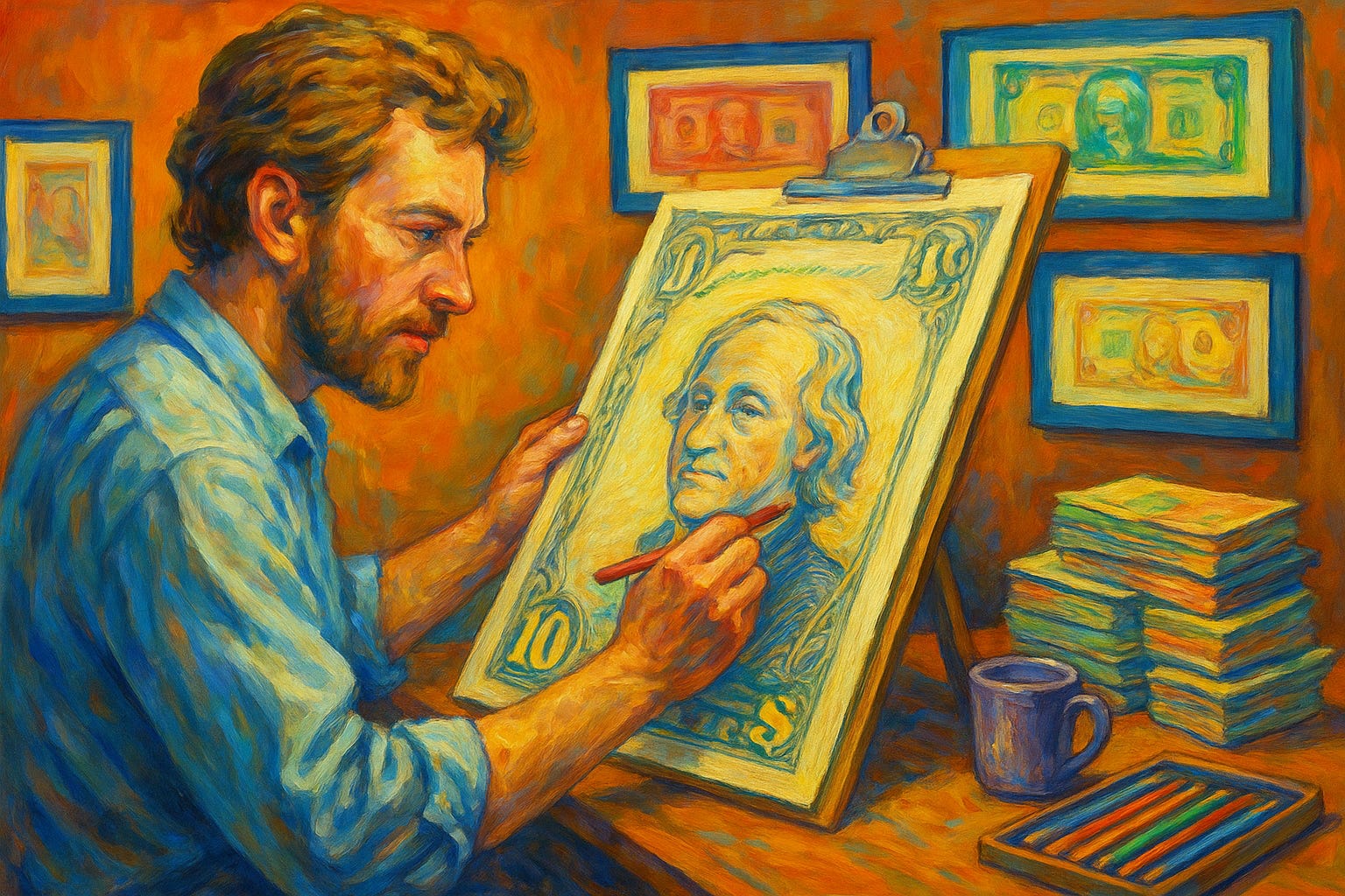 The Art of Value: J.S.G. Boggs and the NFT Revolution  episode artwork
