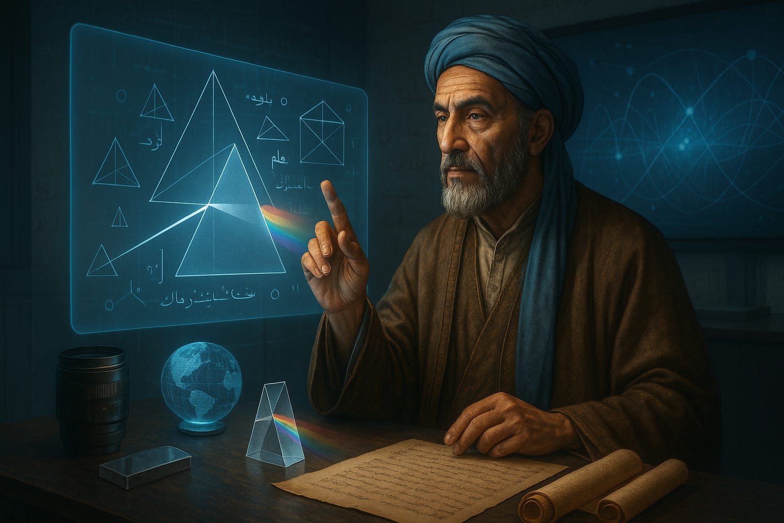 Al-Haytham Reimagined: The Father of Optics Meets the Age of Augmented Reality episode artwork