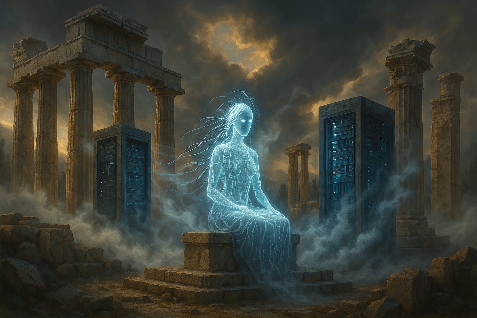 The Oracle of Delphi Reprogrammed: Ancient Prophecy in the Age of Predictive AI episode artwork