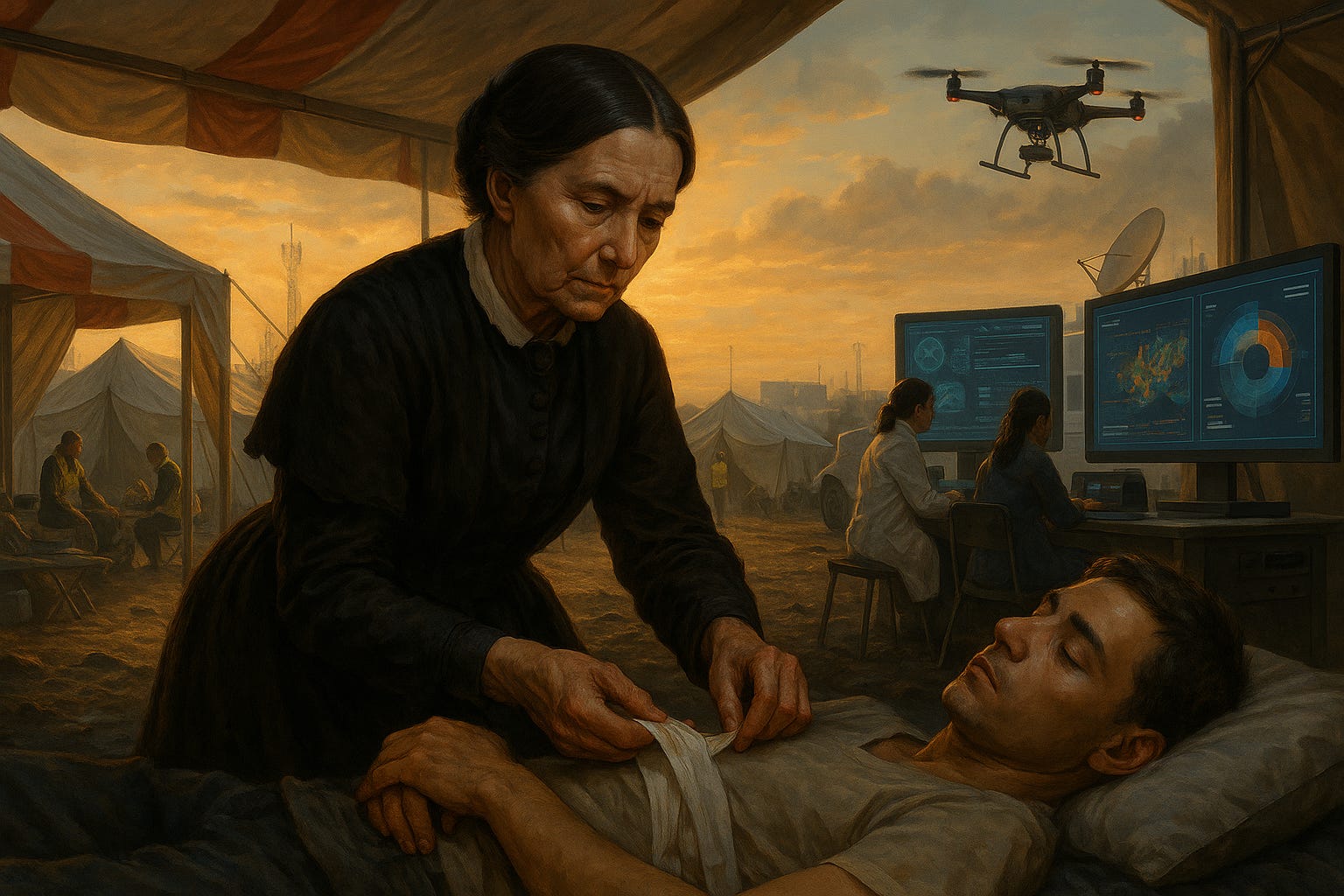 Clara Barton: Battlefield Angel in the Age of Algorithmic Aid and Disaster Capitalism episode artwork