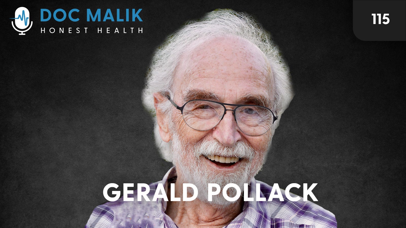 #115 - Gerald Pollack Discusses The Fourth Phase Of Water And How It Impacts Health And Disease