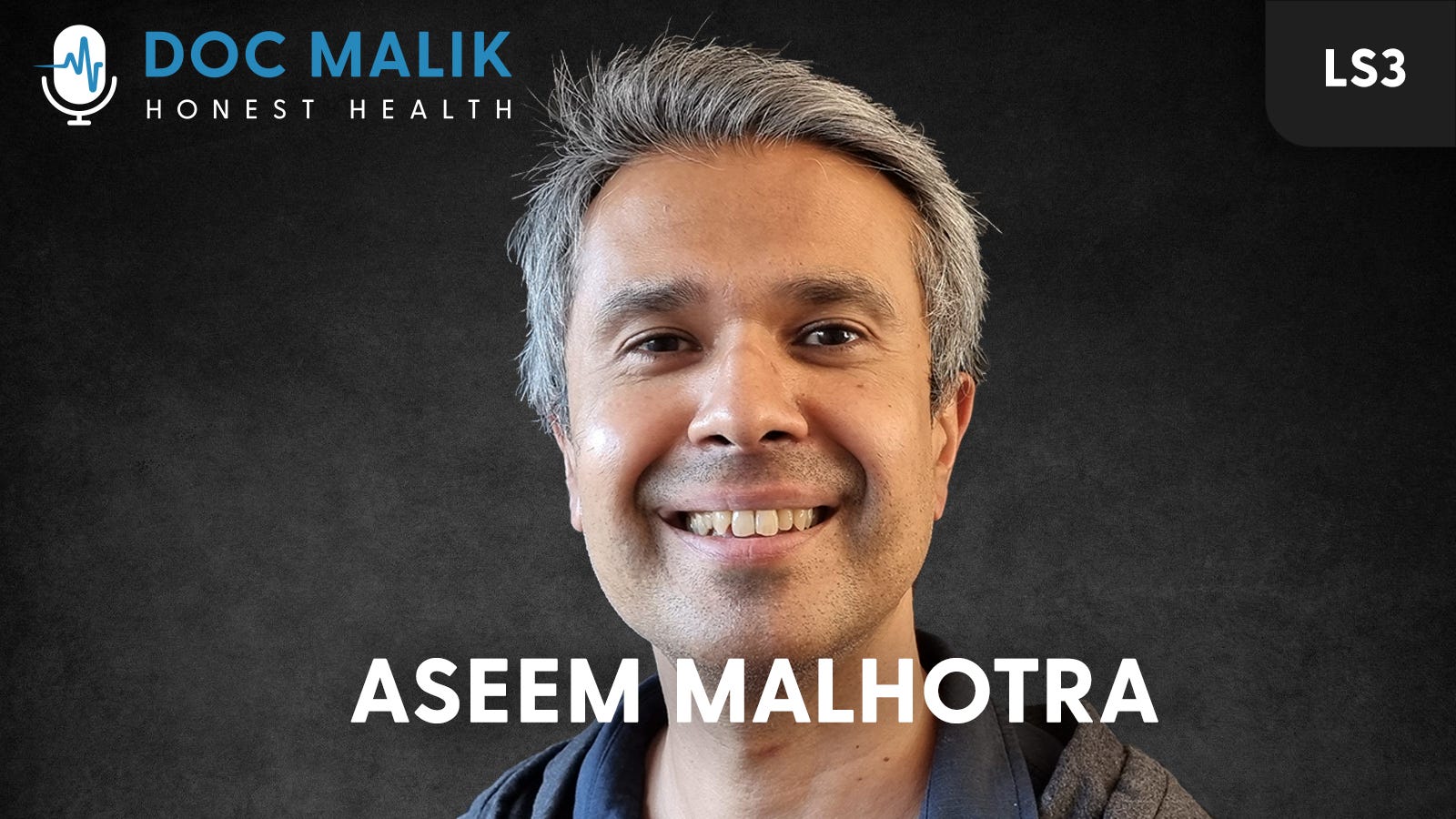 #003 - Special Livestream - An Honest Conversation With Dr Aseem Malhotra