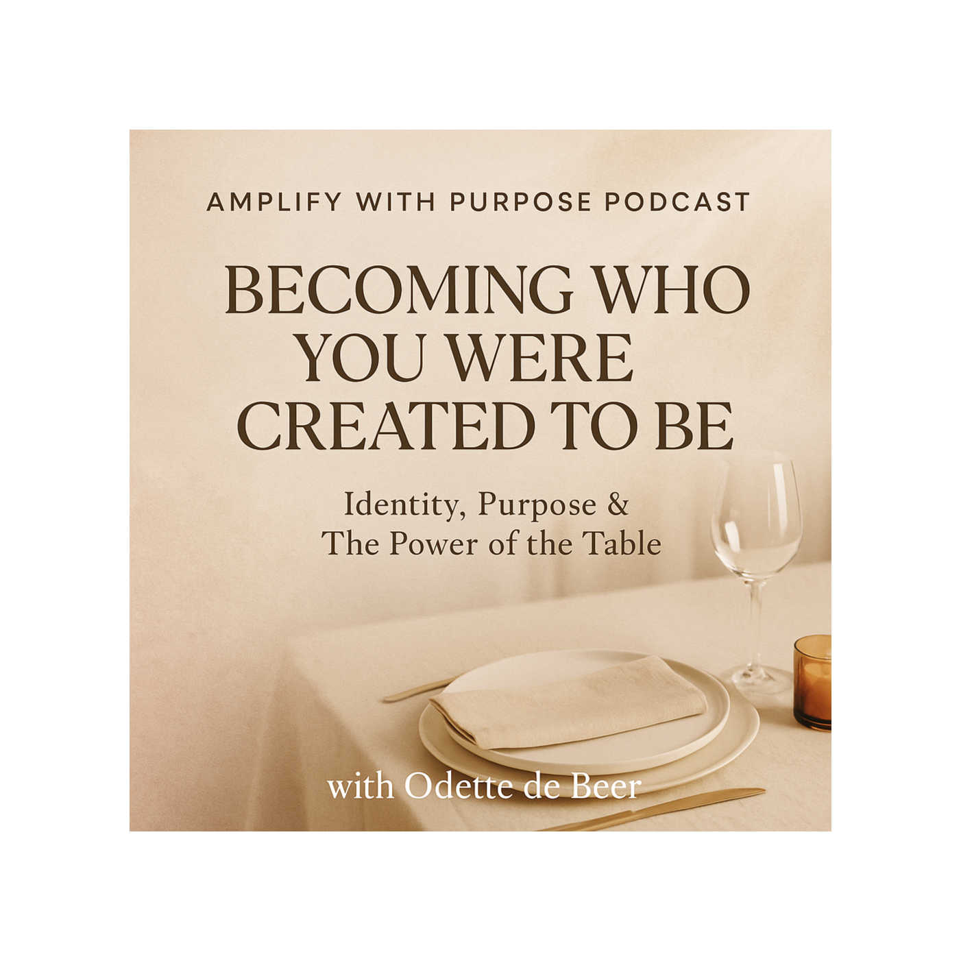 Becoming who you were created to be