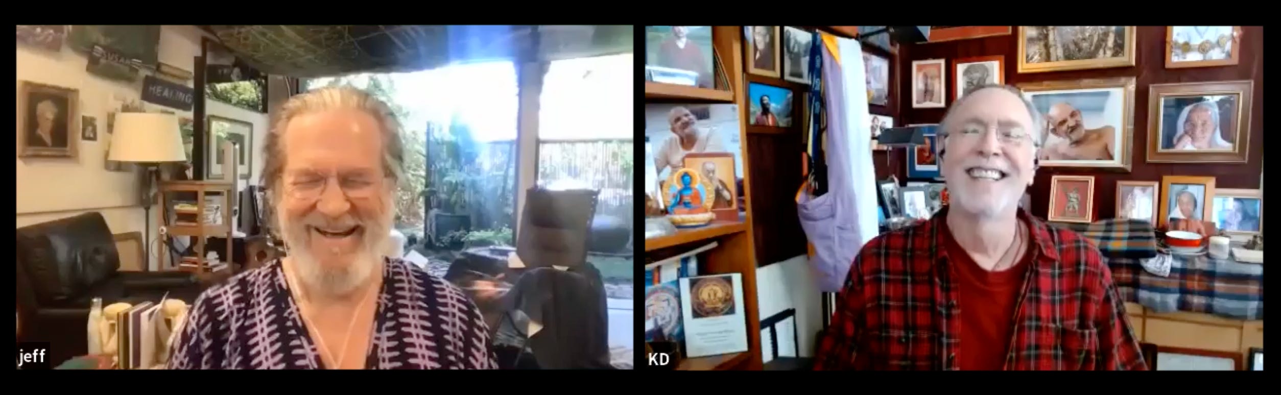 The Gifts of Courage: Stepping Into It All With Open Hearts — with Jeff Bridges & Krishna Das