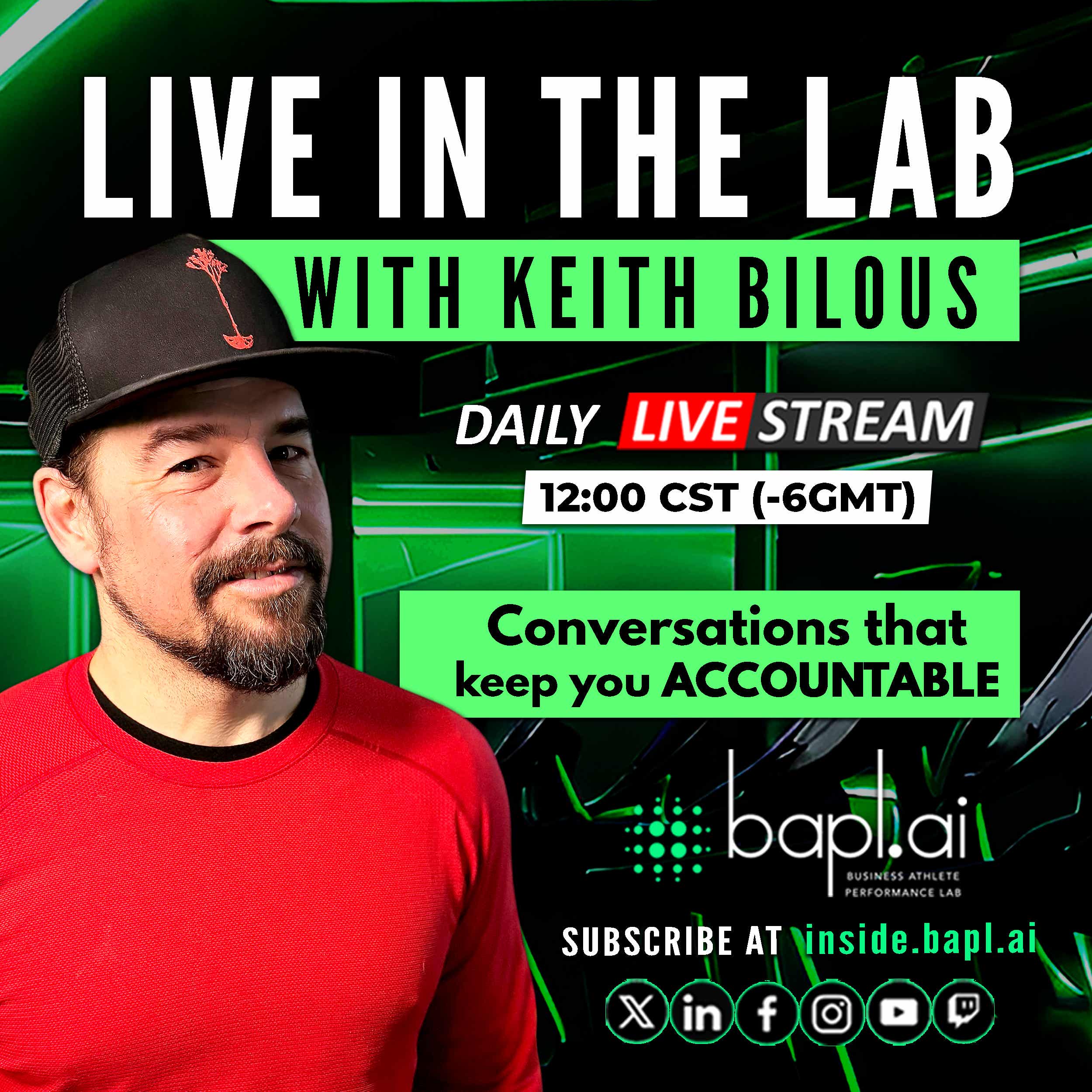 Live in the Lab with Keith Bilous