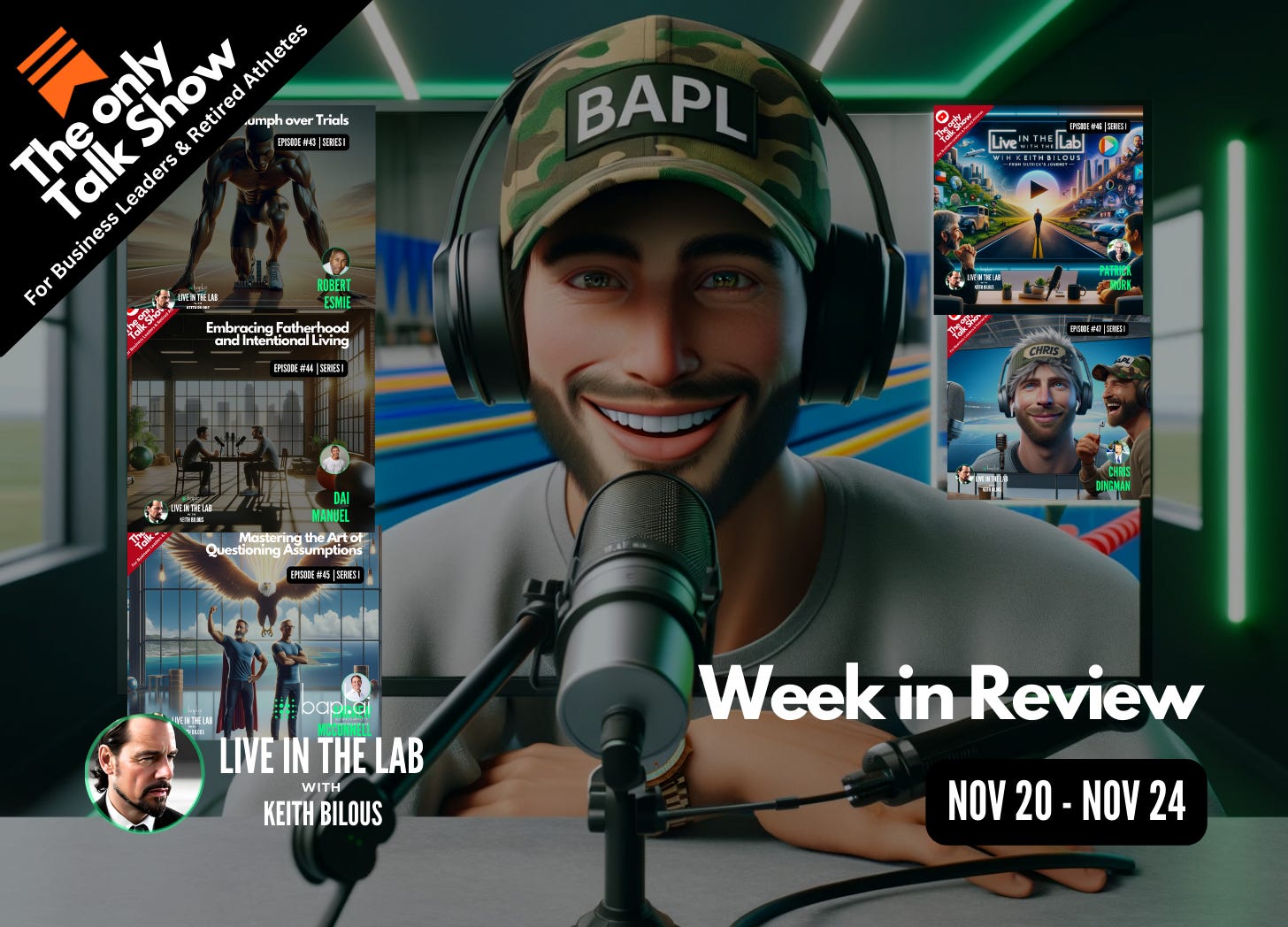 cover of episode Live in the Lab - Week in Review Nov 20 - 24