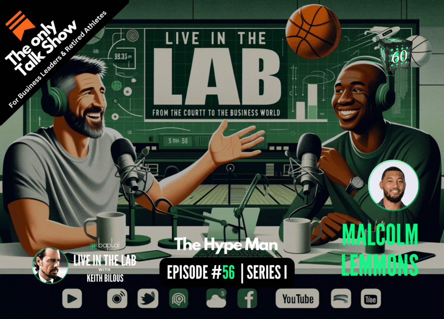 cover of episode Live in the Lab with Keith Bilous | Episode #56 | Malcolm Lemmons