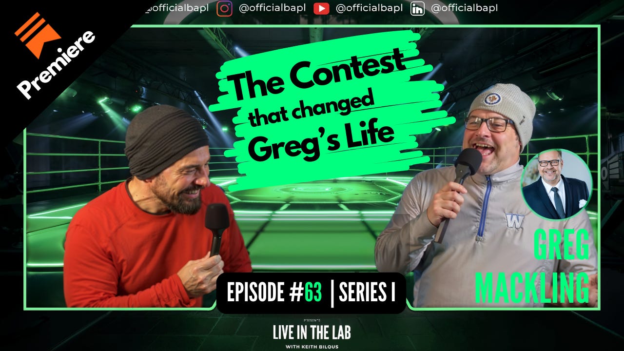 cover of episode The Contest that Changed Greg's Life | Greg Mackling | #63 | 