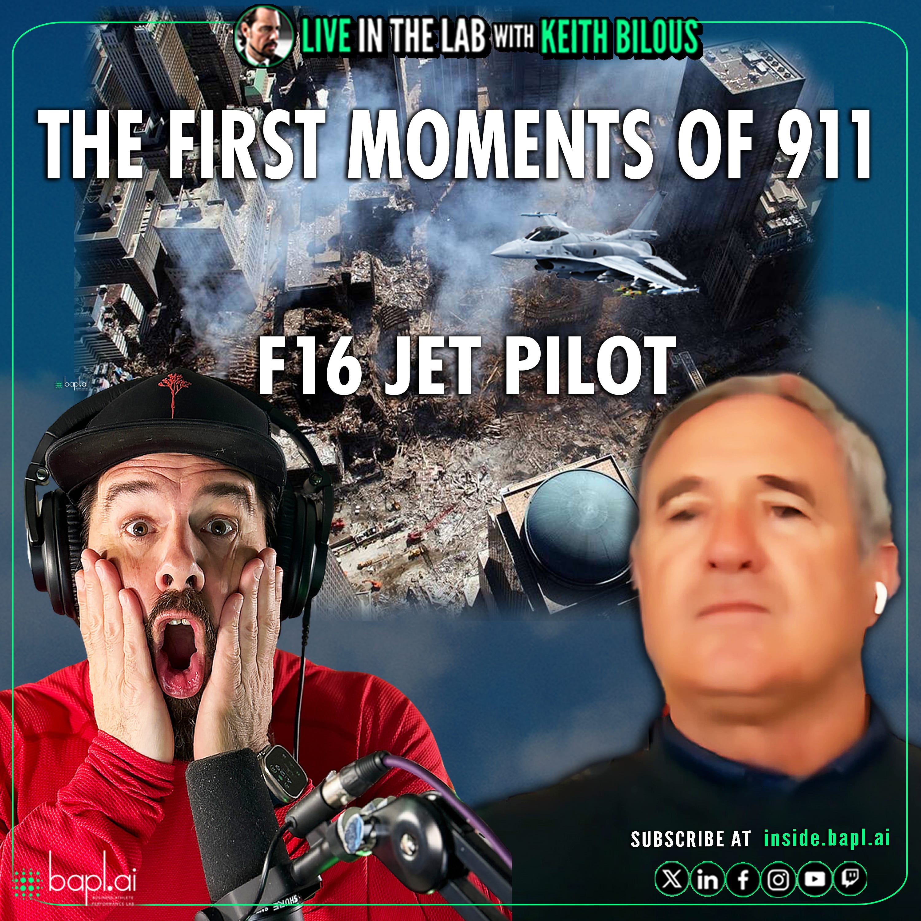 cover of episode Anthony Bourke: F16 Fighter Pilot Protecting America on 911