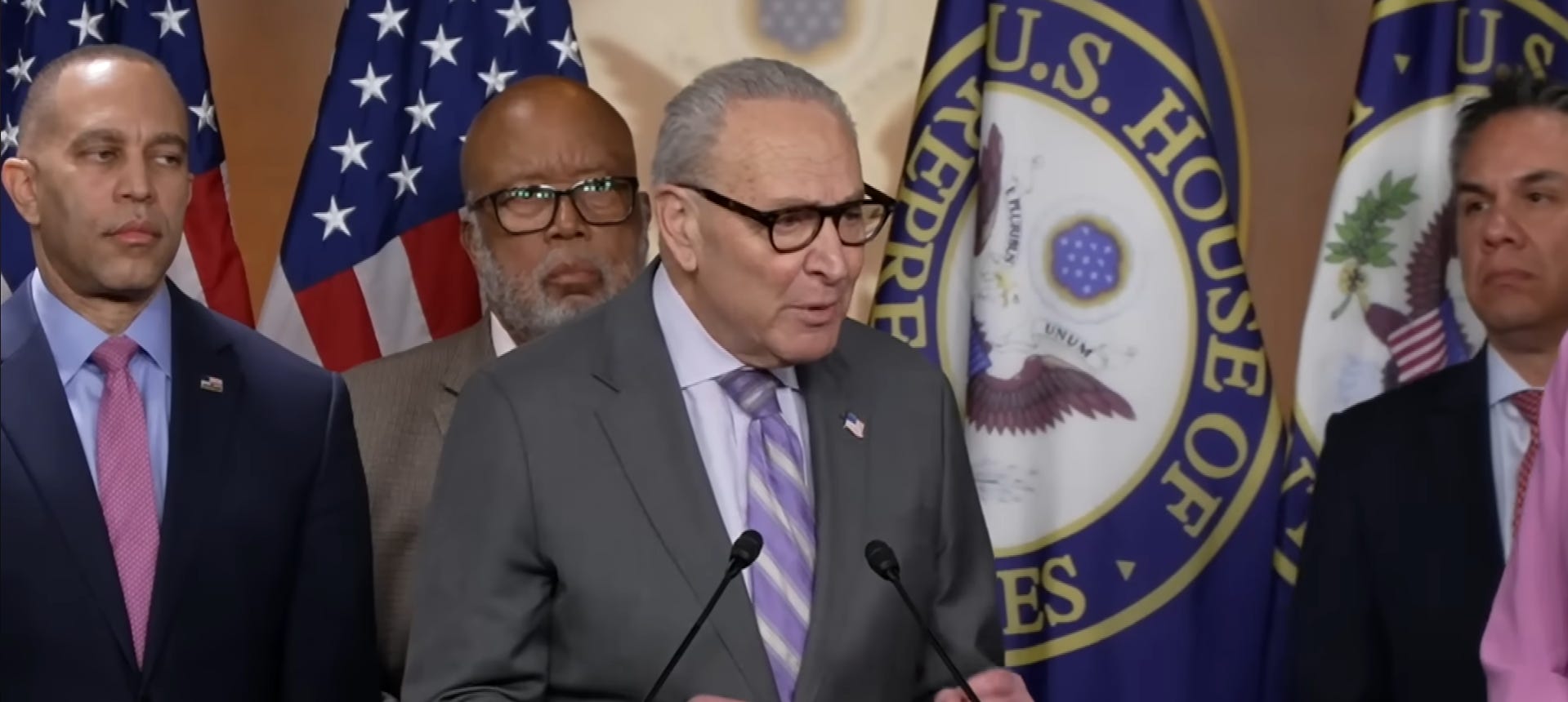 Donald Trump is more unpopular than ever, but congressional Democrats are divided on how to push back episode artwork