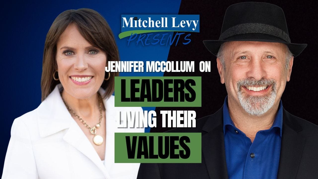 Jennifer McCollum on Leaders LIVING Their Values