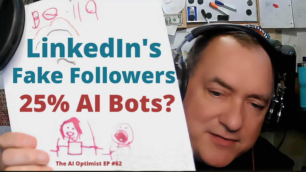 LinkedIn's Fake Followers: How 25% AI Bots are Flooding Your Feed