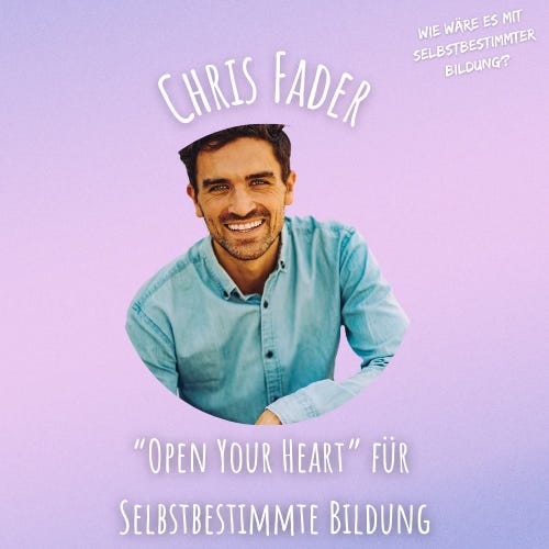 "Open Your Heart" für Selbstbestimmte Bildung