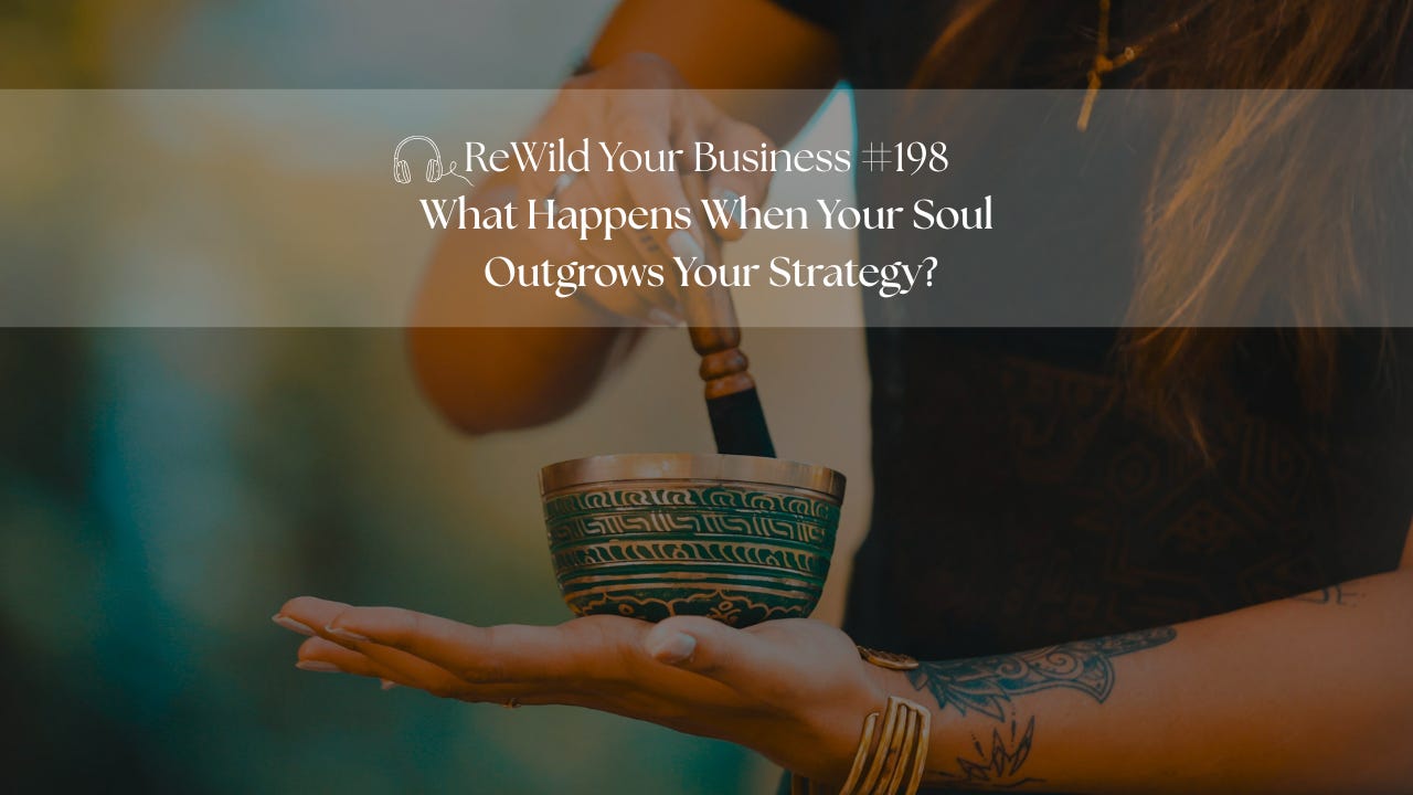 #198 - What Happens When Your Soul Outgrows Your Strategy