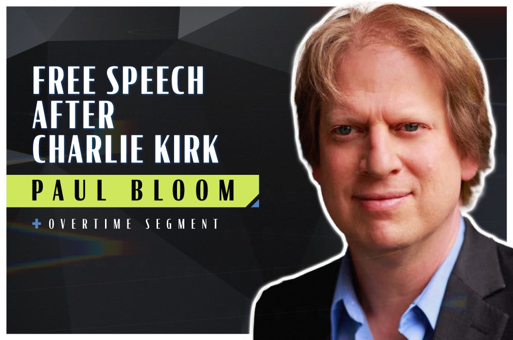 Free Speech After Charlie Kirk (Robert Wright & Paul Bloom)