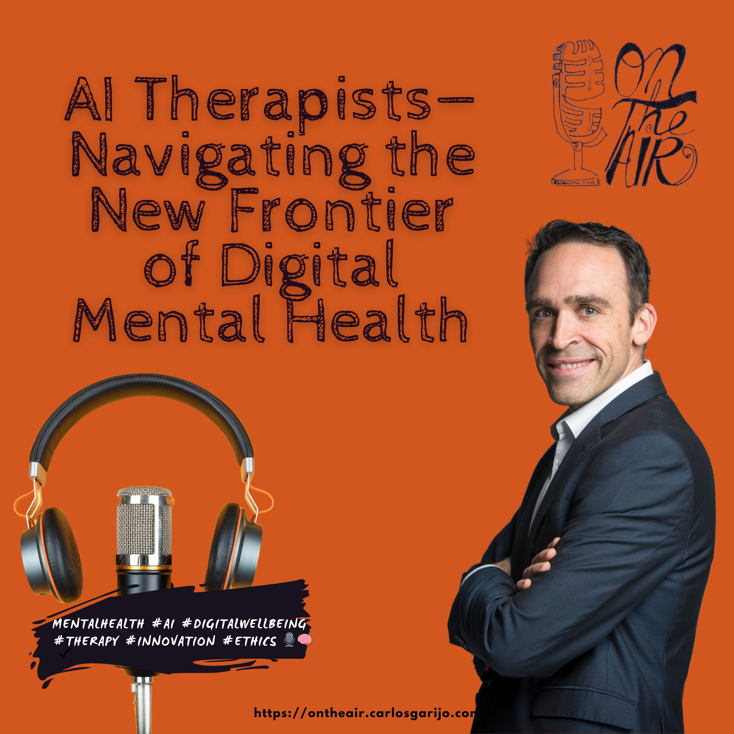 AI Therapists—Navigating the New Frontier of Digital Mental Health episode artwork