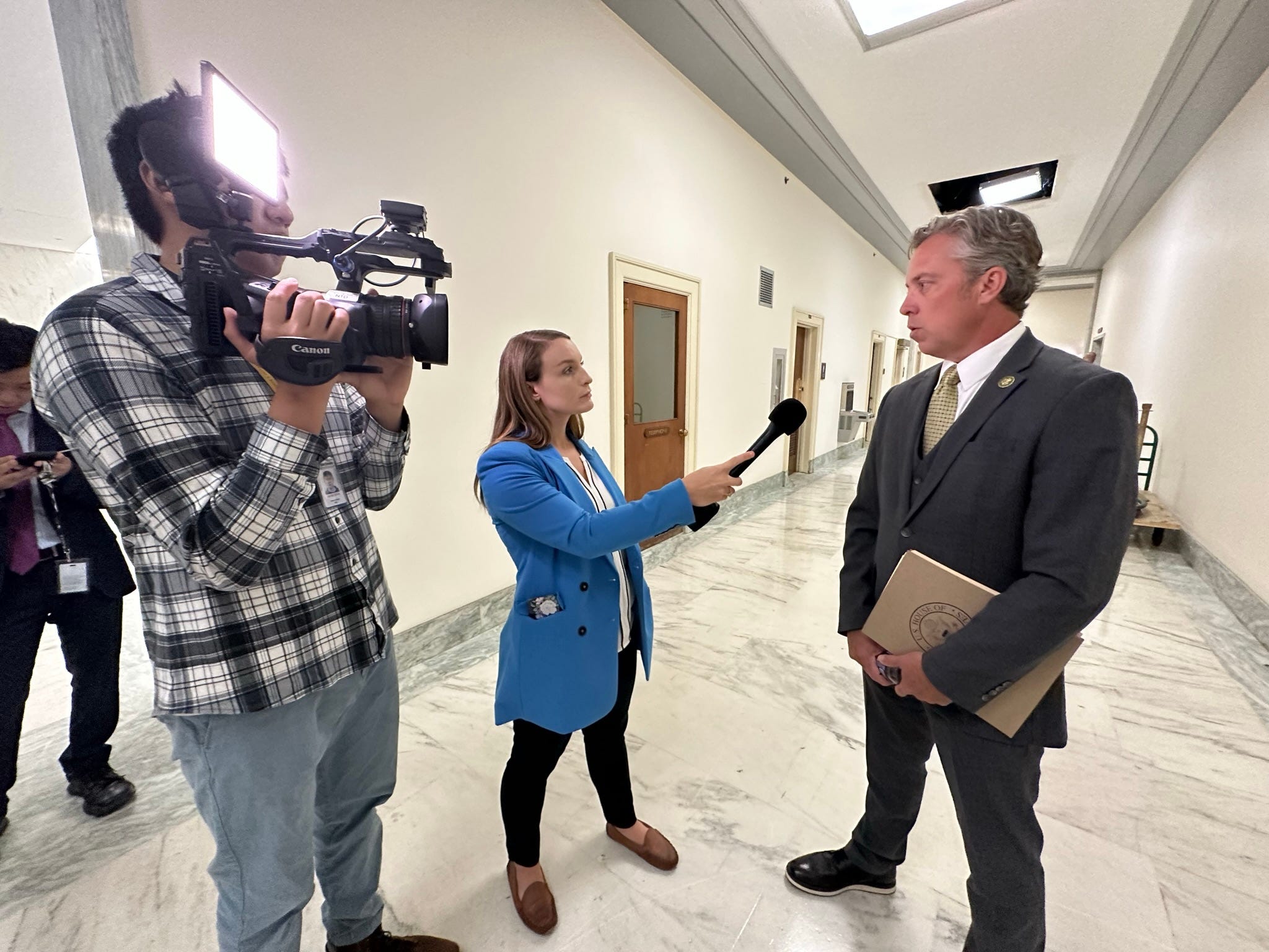 EXCLUSIVE – Rep. Ogles post-UFO hearing: “They could be probing for weaknesses, they could be collecting reconnaissance information  episode artwork
