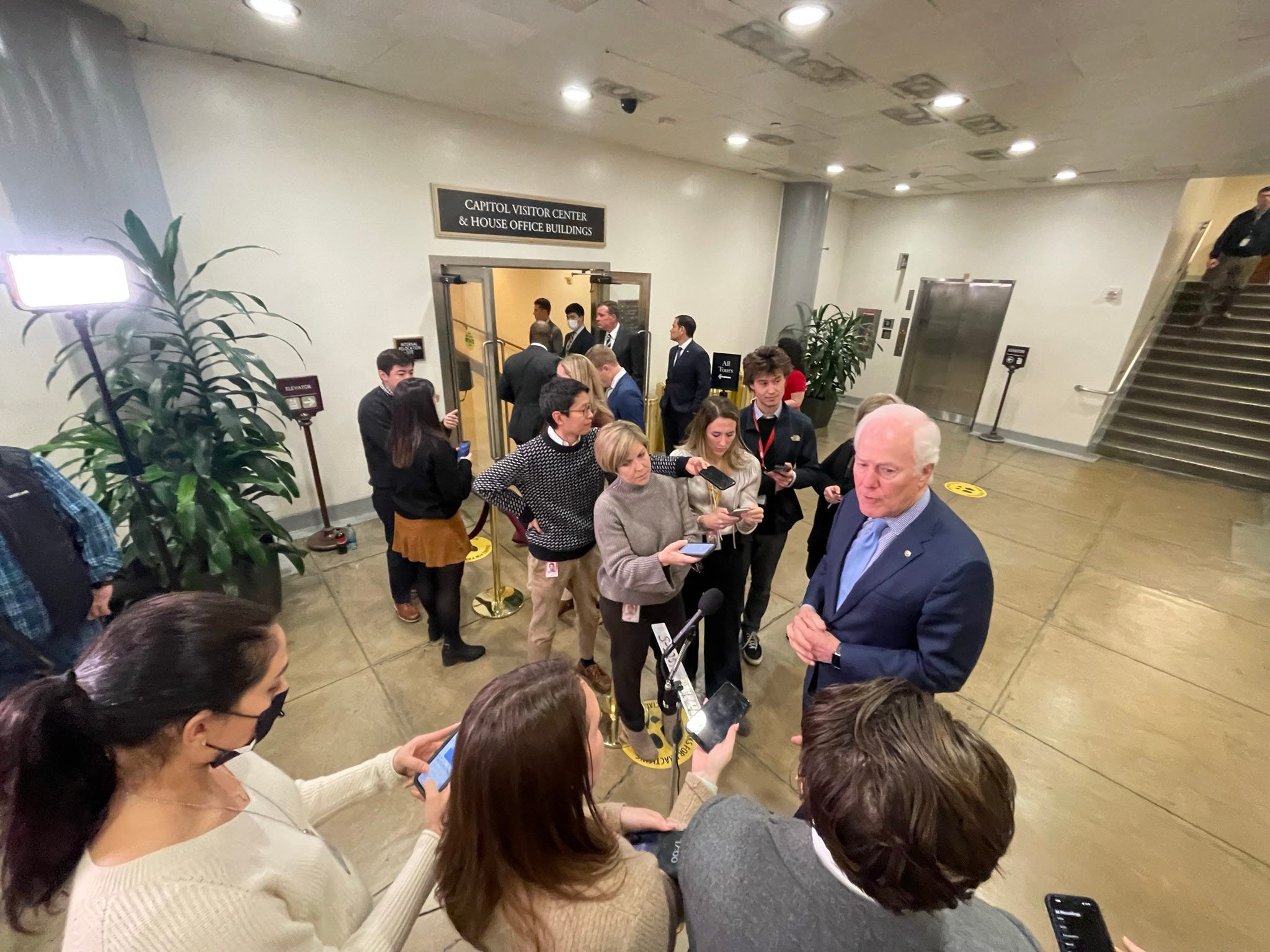 EXCLUSIVE — Sen. John Cornyn: "I wasn’t aware that we had a UFO whistleblower”  episode artwork