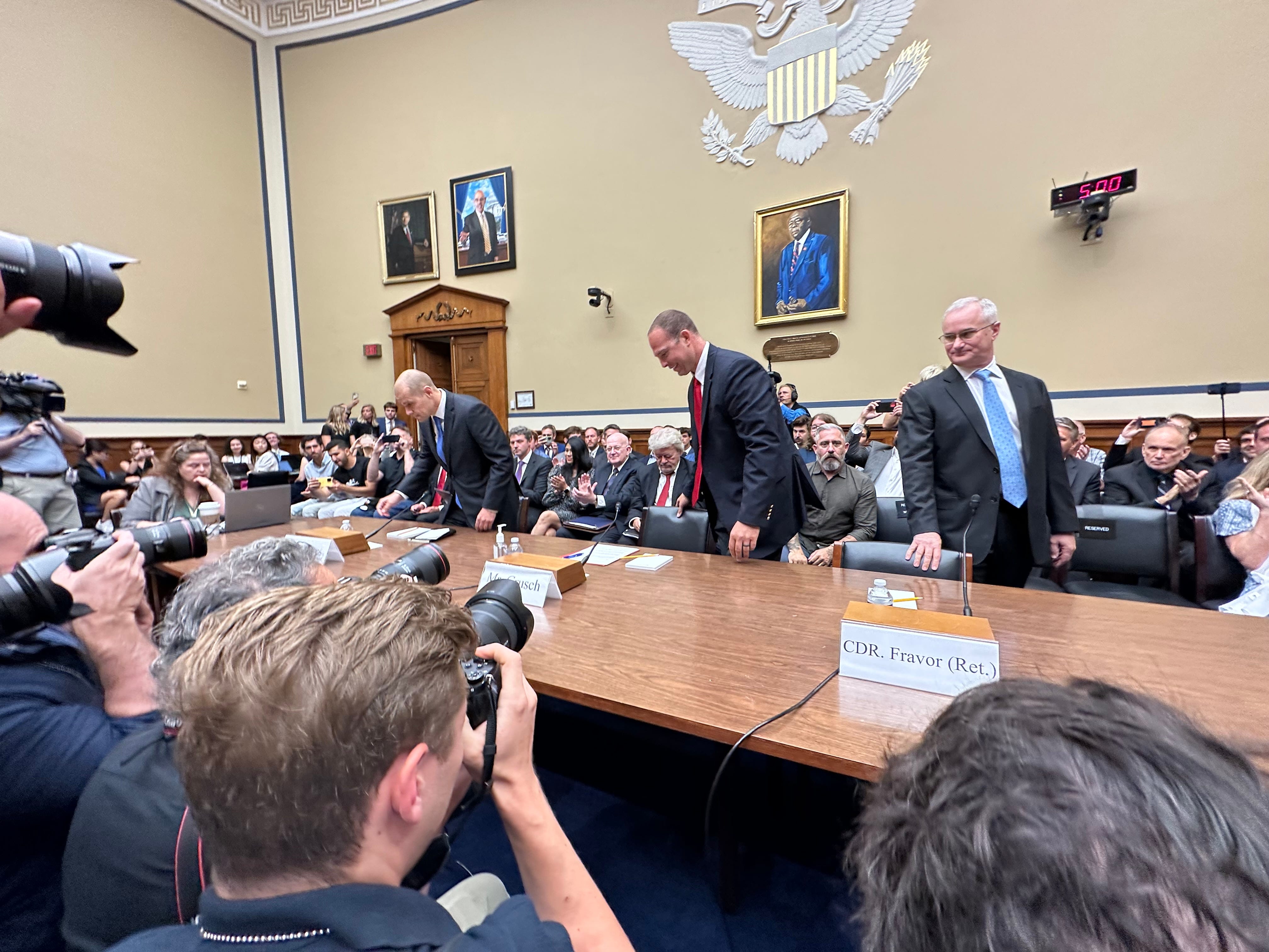 EXCLUSIVE — Rep. Nancy Mace: "I put a request in" to get House UFO witnesses in a SCIF  episode artwork