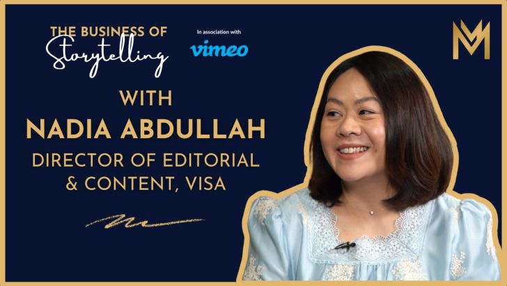 The Business of Storytelling feat. Nadia Abdullah, Director of Editorial & Content, Visa The Business of Storytelling feat. Nadia Abdullah, Director of Editorial & Content, Visa