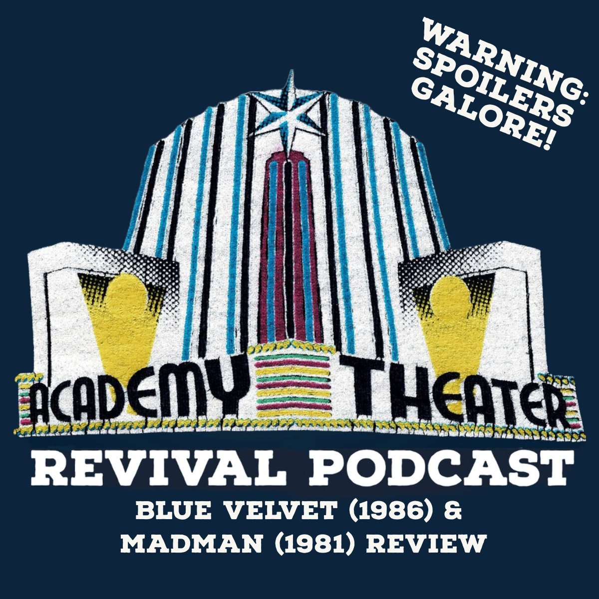 Blue Velvet (1986) & Madman (1981) Review episode artwork