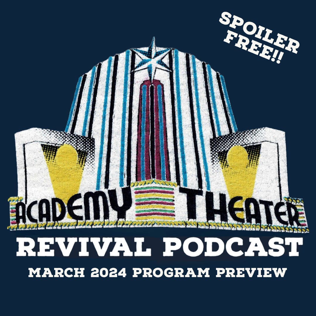 March 2024 Program Preview