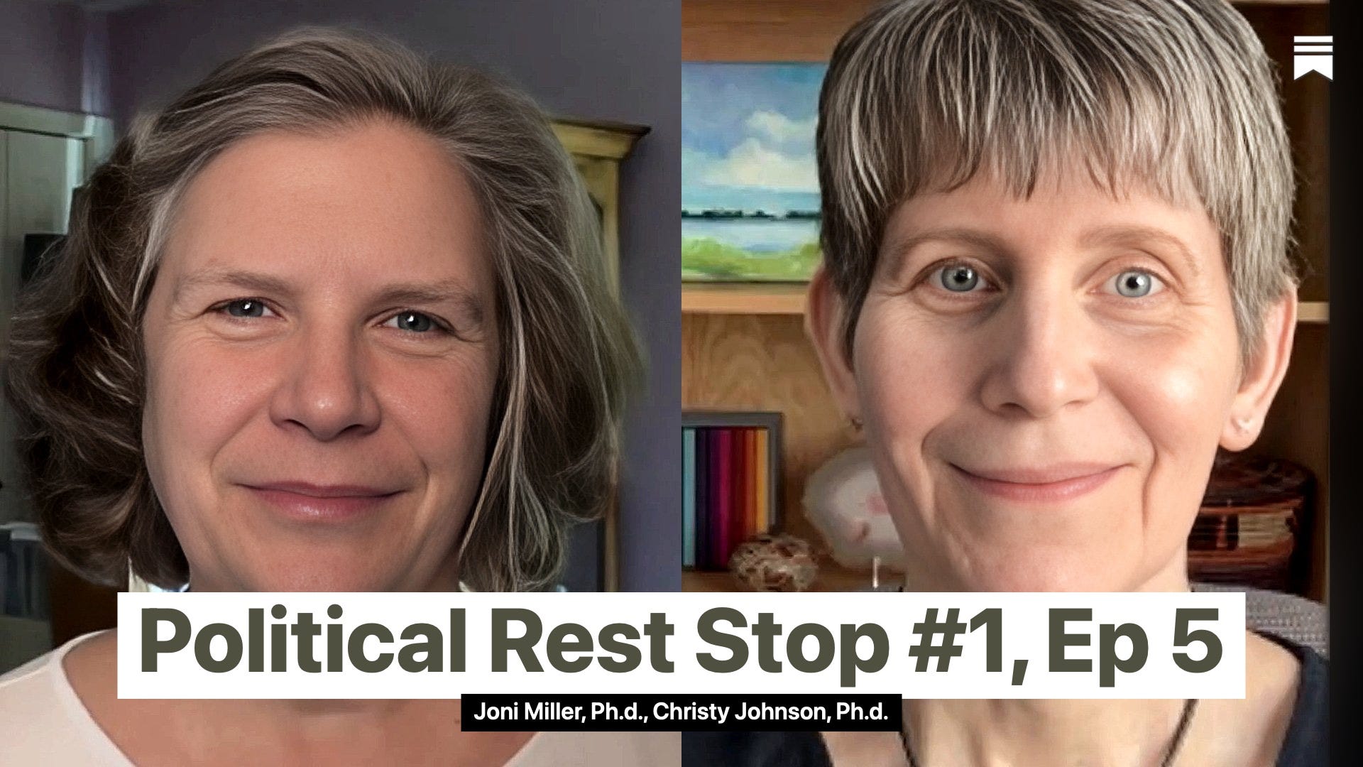 Political Rest Stop #1: Ep 5 of Evolving Democracy episode artwork