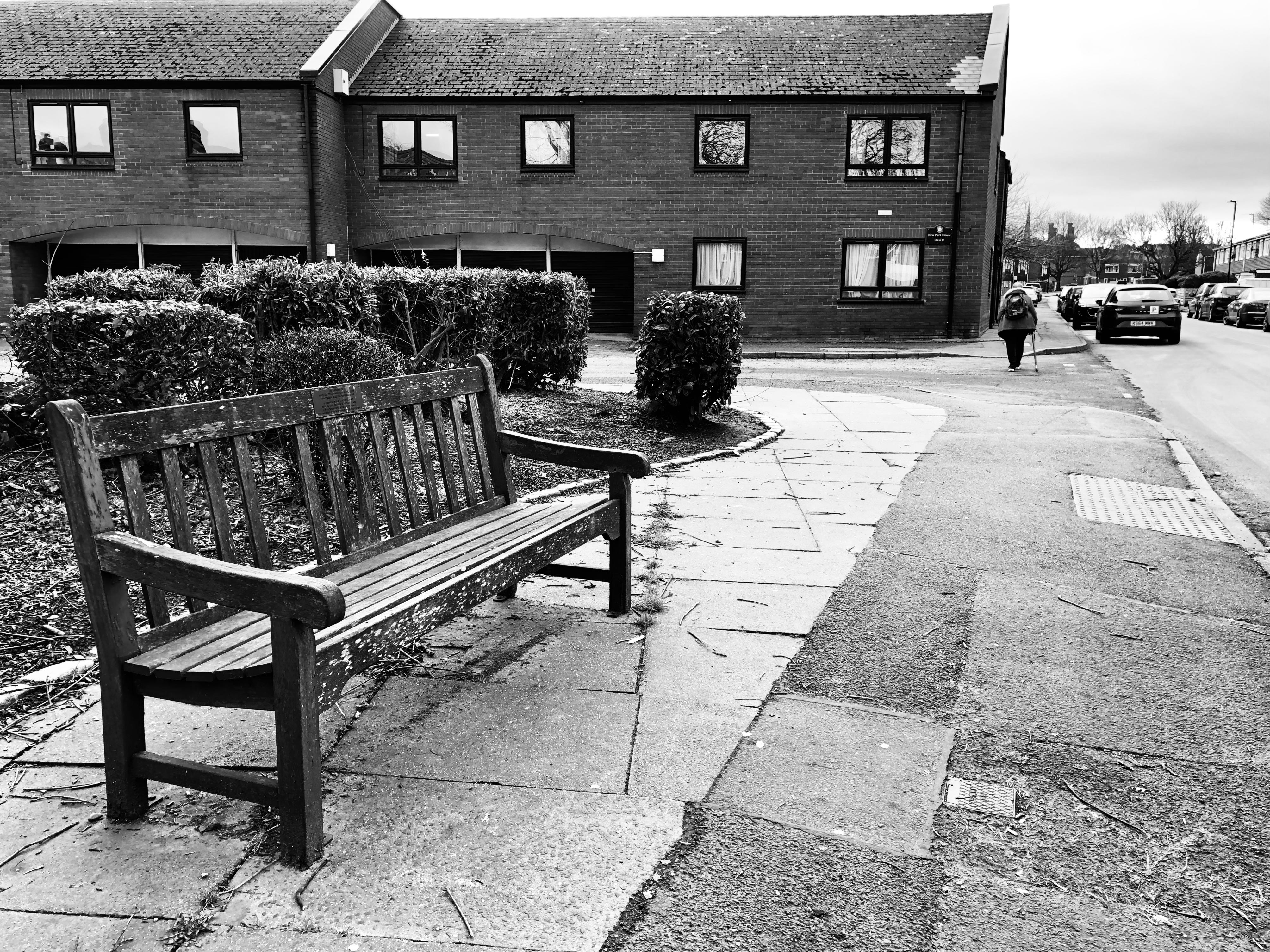 Hello You 24: On a bench in Castlefields