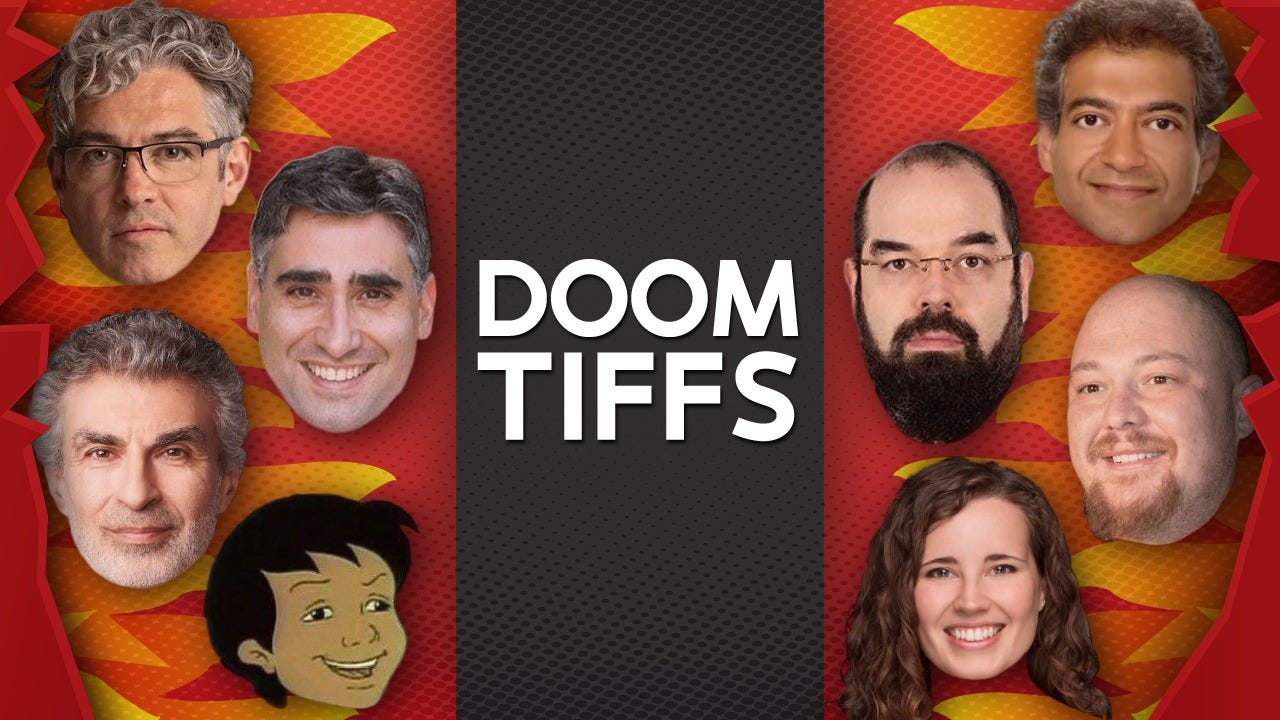 Doom Tiffs #1: Amjad Masad, Eliezer Yudkowsky, Helen Toner, Roon, Lee Cronin, Naval Ravikant, Martin Casado, Yoshua Bengio