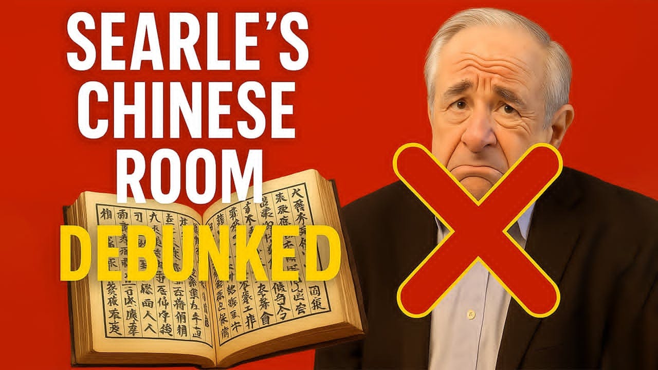 Searle's Chinese Room is DUMB — It's Just Slow-Motion Intelligence