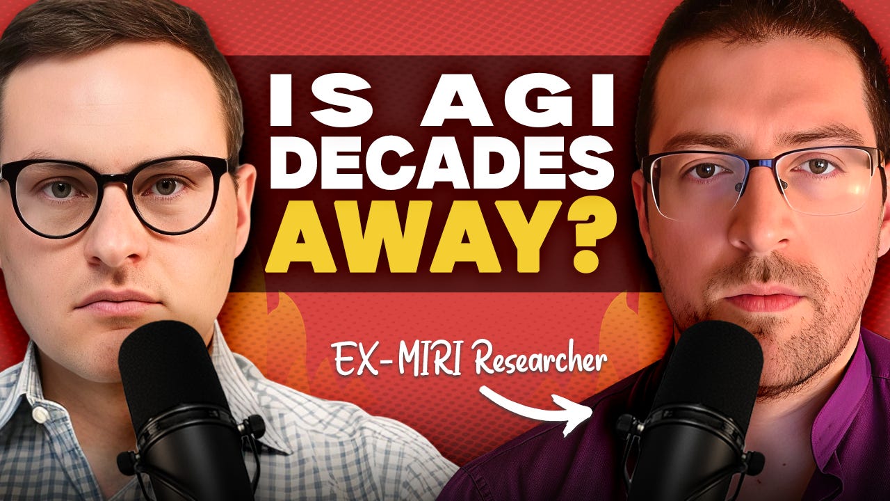 DEBATE: Is AGI Really Decades Away? | Ex-MIRI Researcher Tsvi Benson-Tilsen vs. Liron Shapira