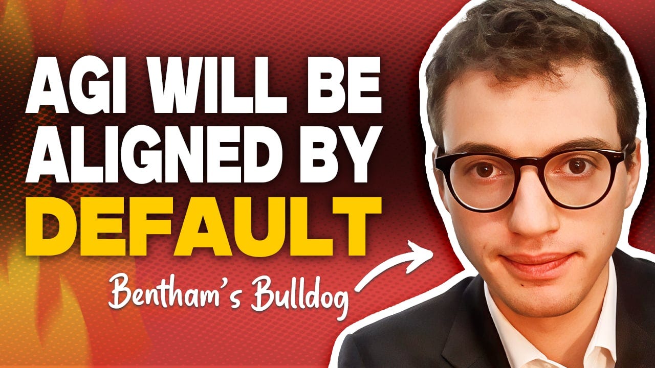 His P(Doom) Is Only 2.6% — AI Doom Debate with Bentham's Bulldog, a.k.a. Matthew Adelstein