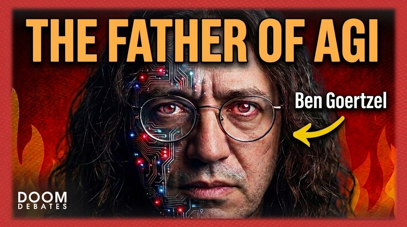 Ben Goertzel Wants to Build AGI Even FASTER — AI Doom Debate