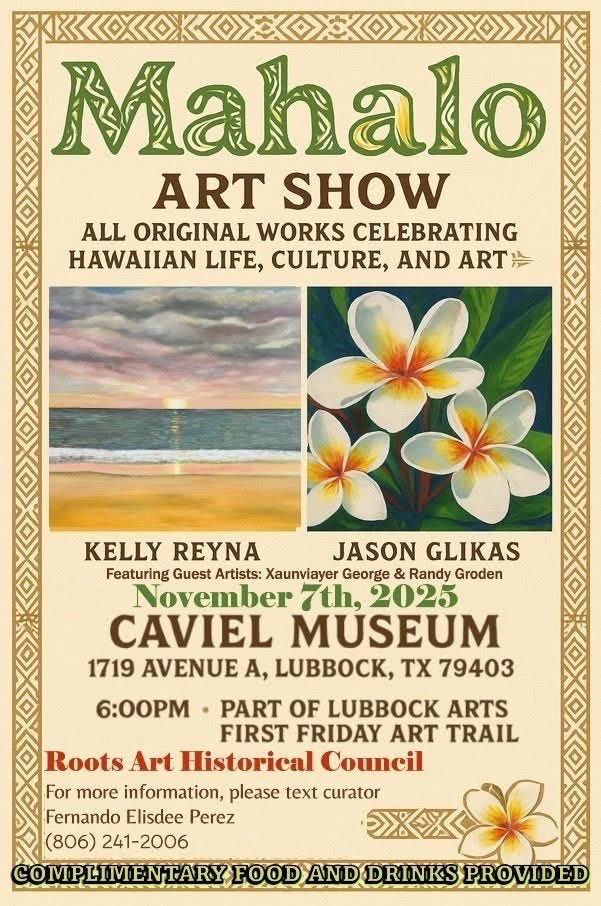 The Focus LBK Show S3E110: Jason Glikas and Kelly Reyna on the Upcoming Mahalo Hawaiian Art Exhibit at Caviel’s