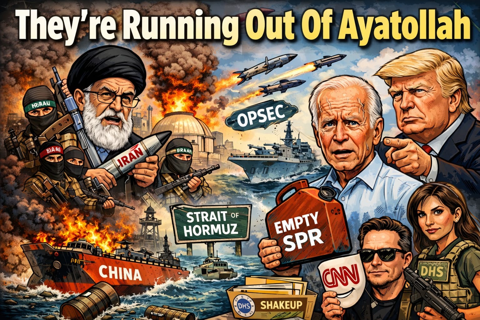 They're Running Out Of Ayatollah  episode artwork